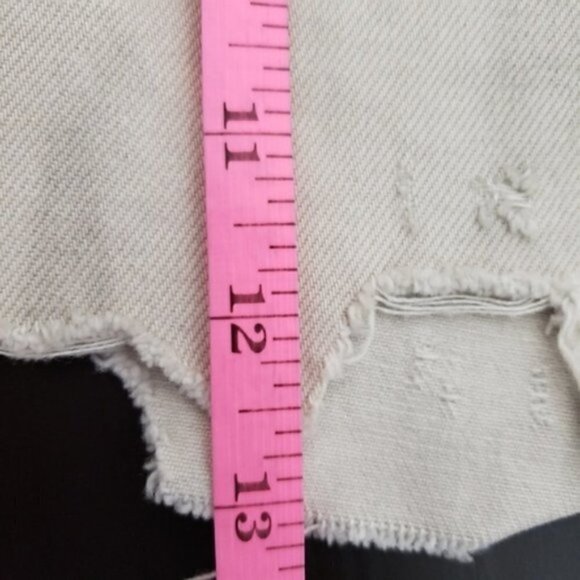 ☀ We The Free Borderline Cutoff Denim Shorts Sz 26 - Picture 8 of 8